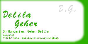 delila geher business card